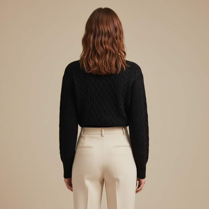Amelia | Cable Knit Sweater