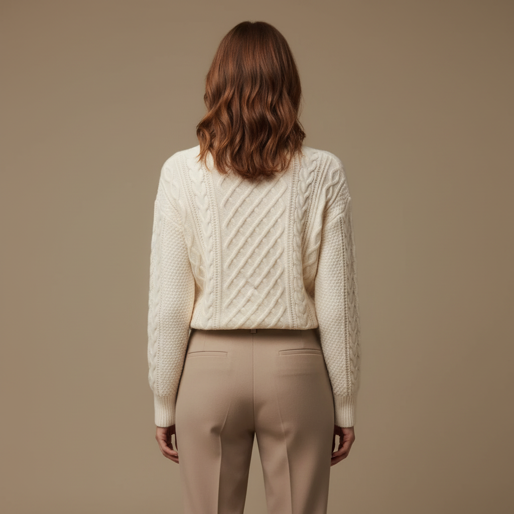 Amelia | Cable Knit Sweater