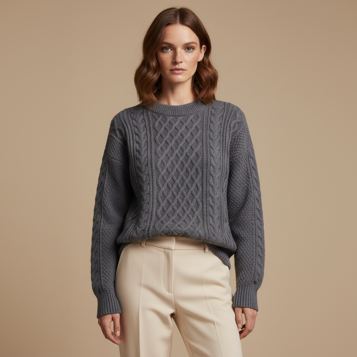 Amelia | Cable Knit Sweater