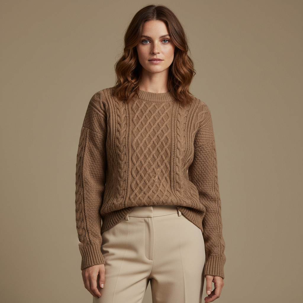 Amelia | Cable Knit Sweater