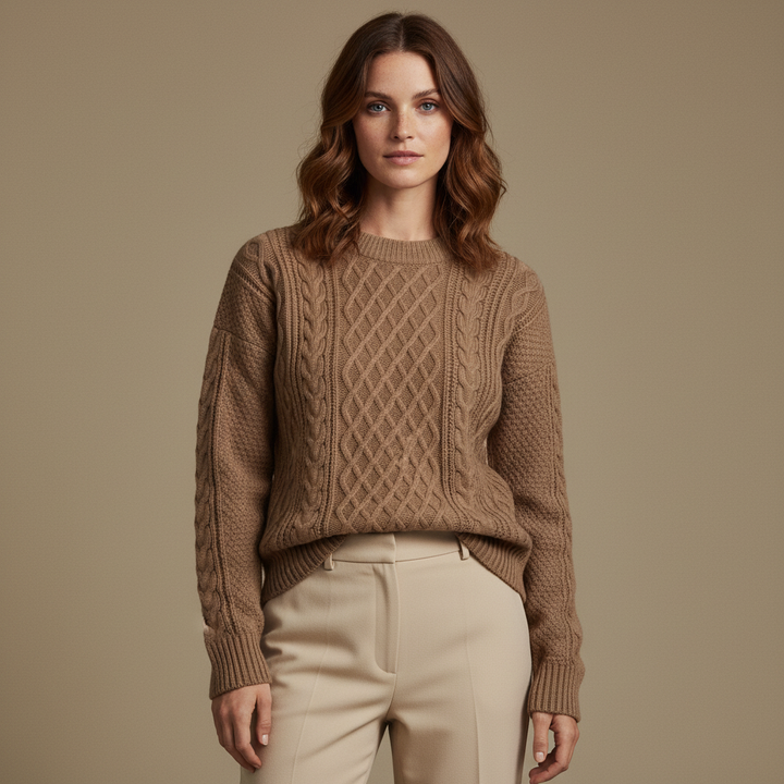 Amelia | Cable Knit Sweater
