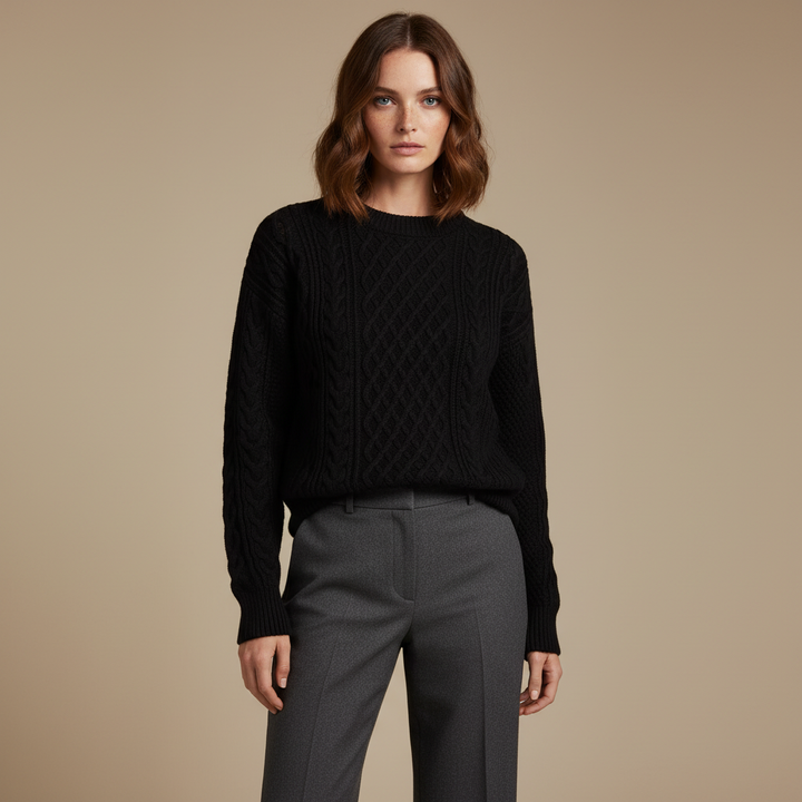 Amelia | Cable Knit Sweater