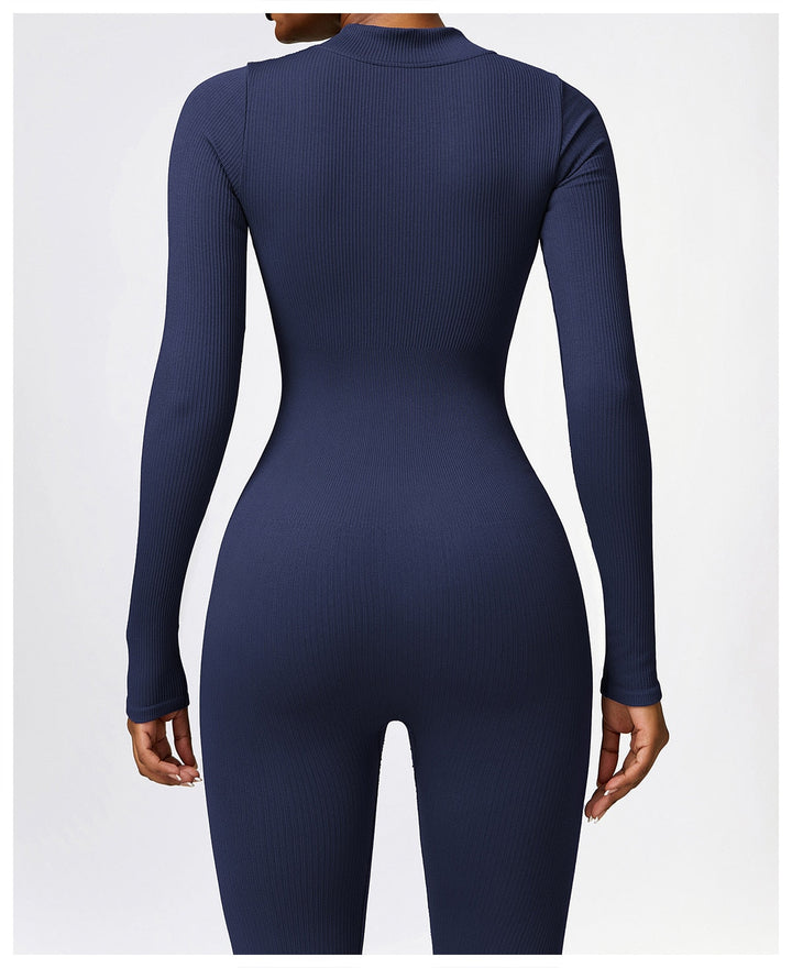 Risa | Zip Front Jumpsuit
